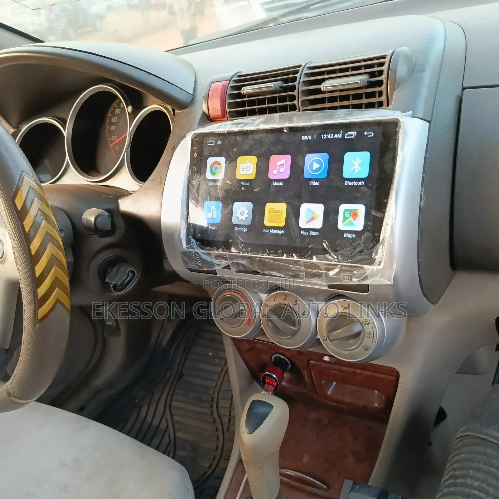Honda City/ Jazz 2003-05 Android Screen With Reverse Camera