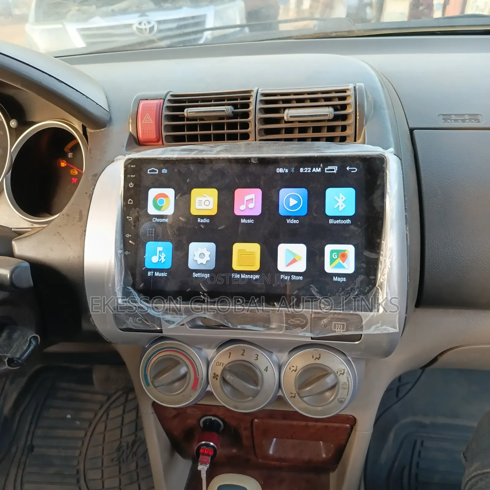 Honda City/ Jazz 2003-05 Android Screen With Reverse Camera