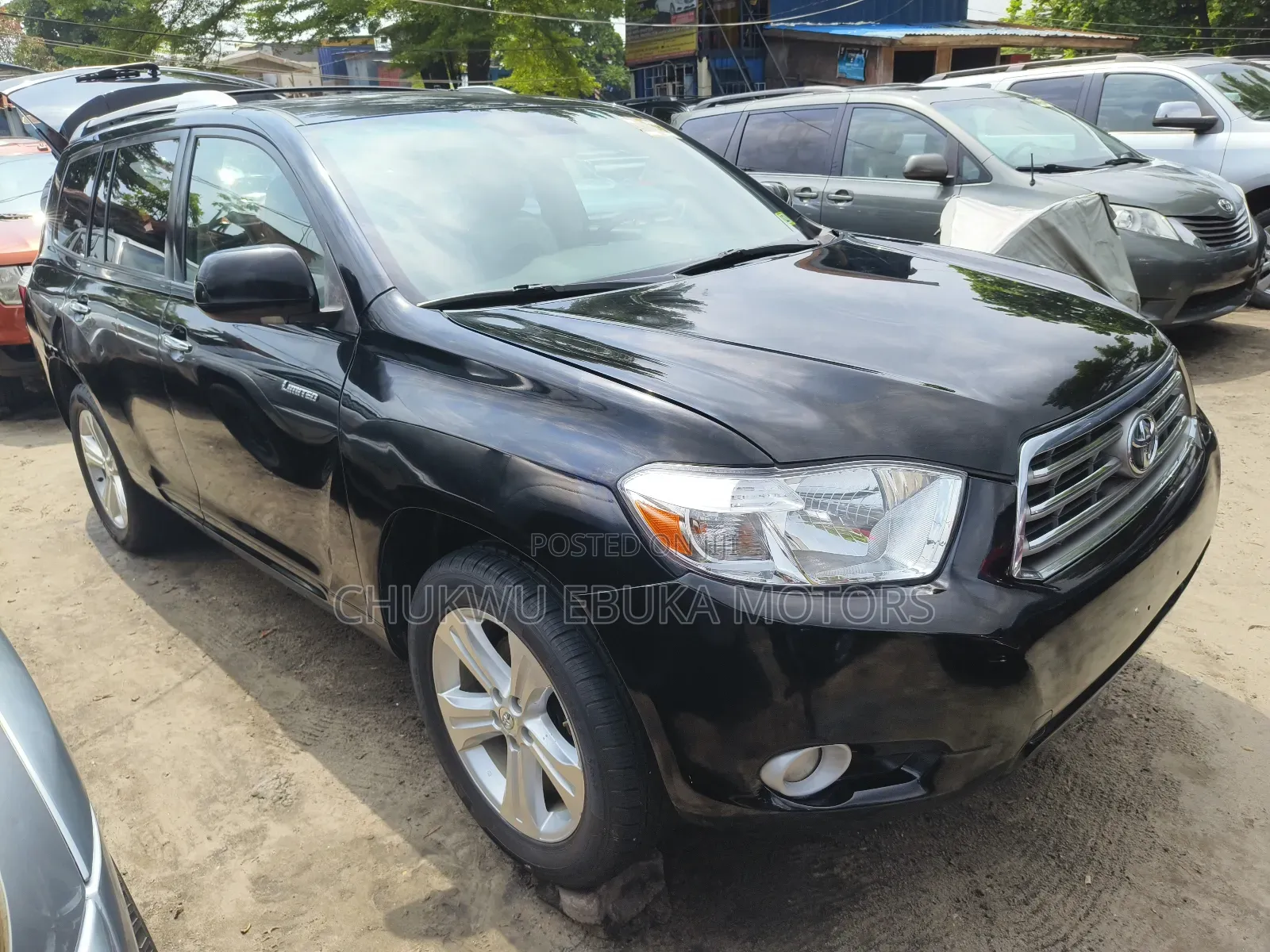 Toyota Highlander Limited 2010 Black