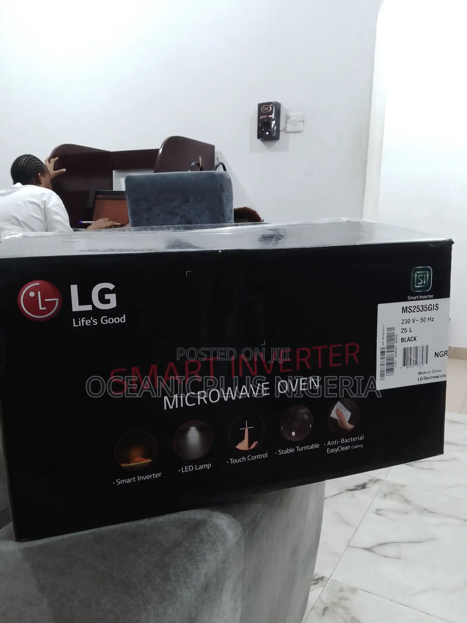 Steamedline 25L Inverter LG Smart Microwave