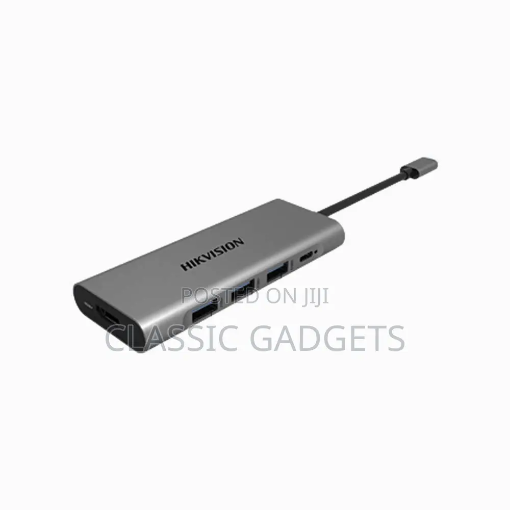 Hikvision USB C 5 in 1 HDMI at 30hz Usb-C Pd 100W Adapter