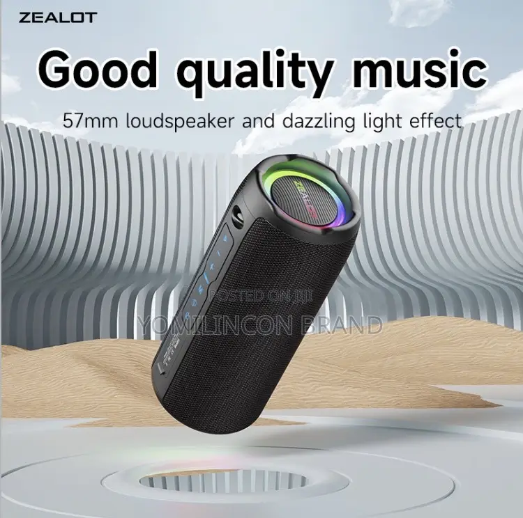 Zealot S49pro Wireless Speaker Black
