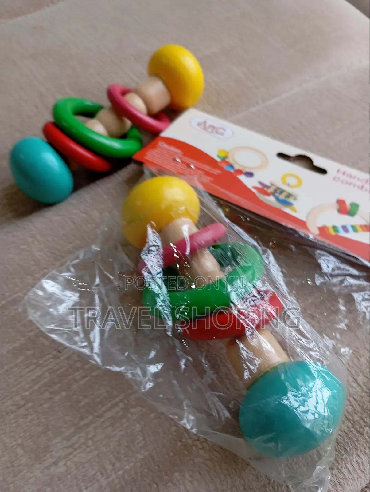 Baby Wooden Rattle