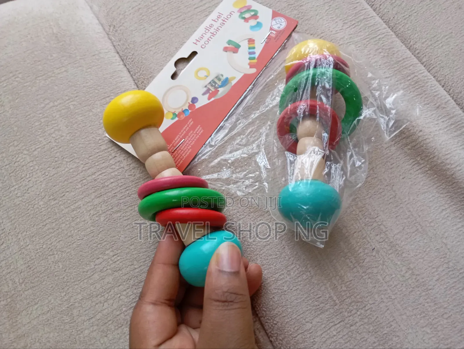 Baby Wooden Rattle