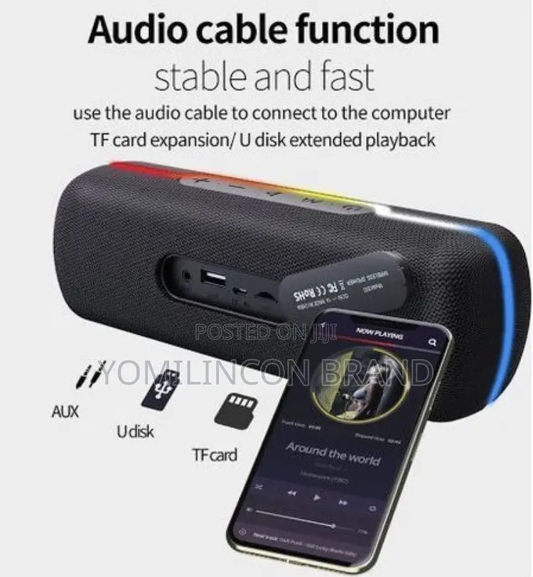 Zealot S55 Portable Wireless Bluetooth Speaker.