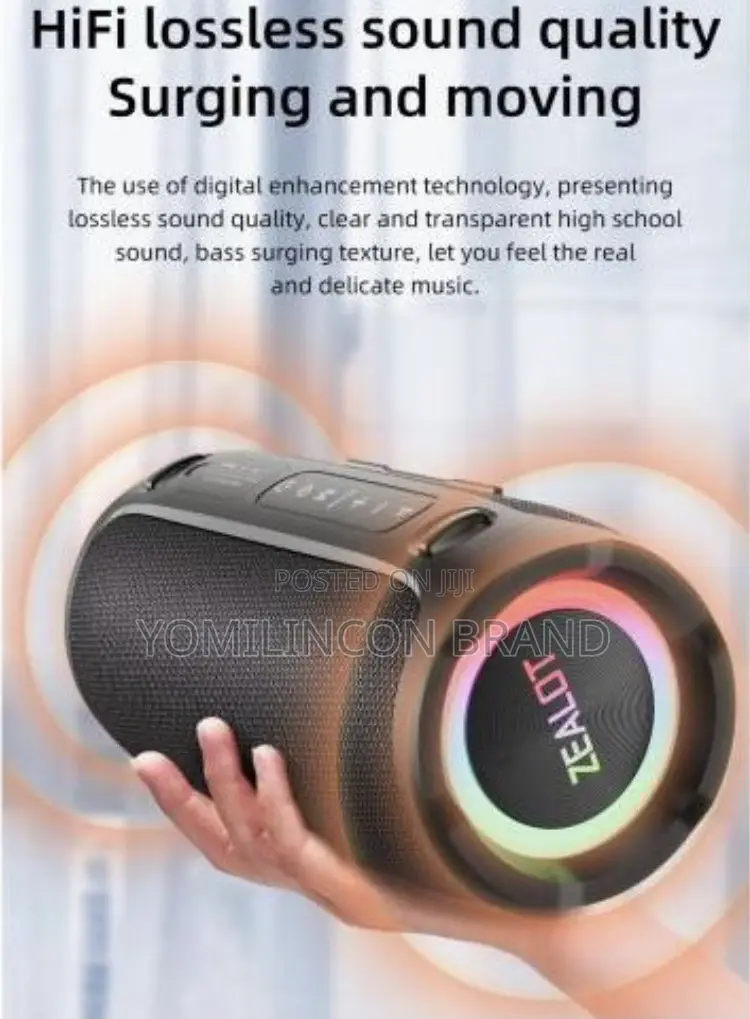Zealot S76 High Power 50W Bluetooth Speaker
