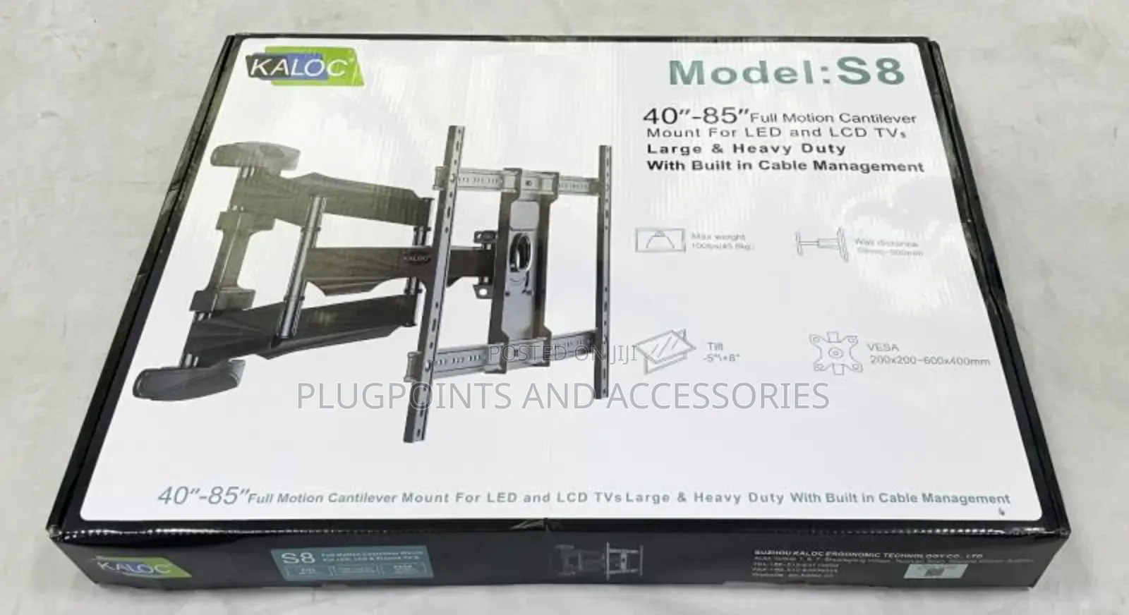 80" Adjustable Tv Wall Mount