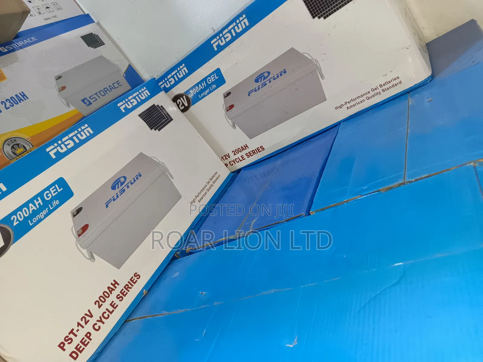 Pustun 200ah Deep Cycle Gel