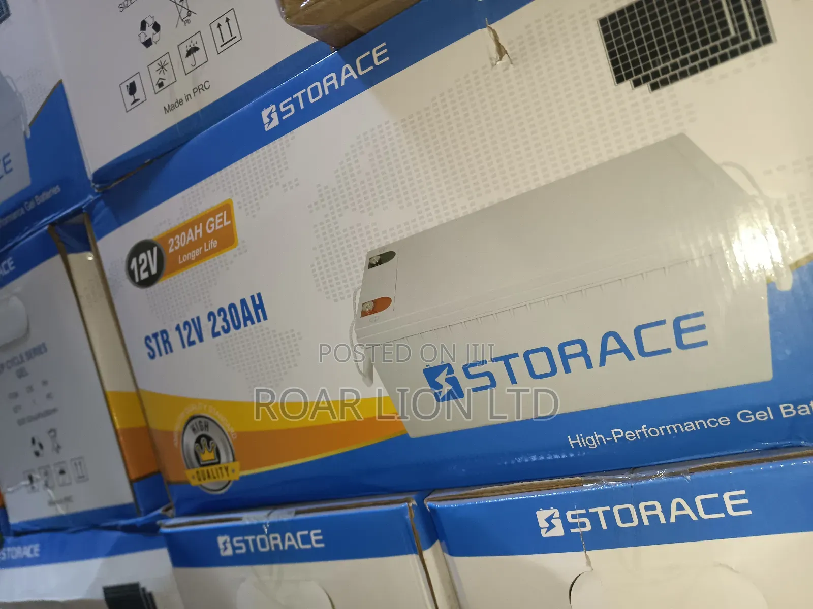 Storace 230ah Gel Battery