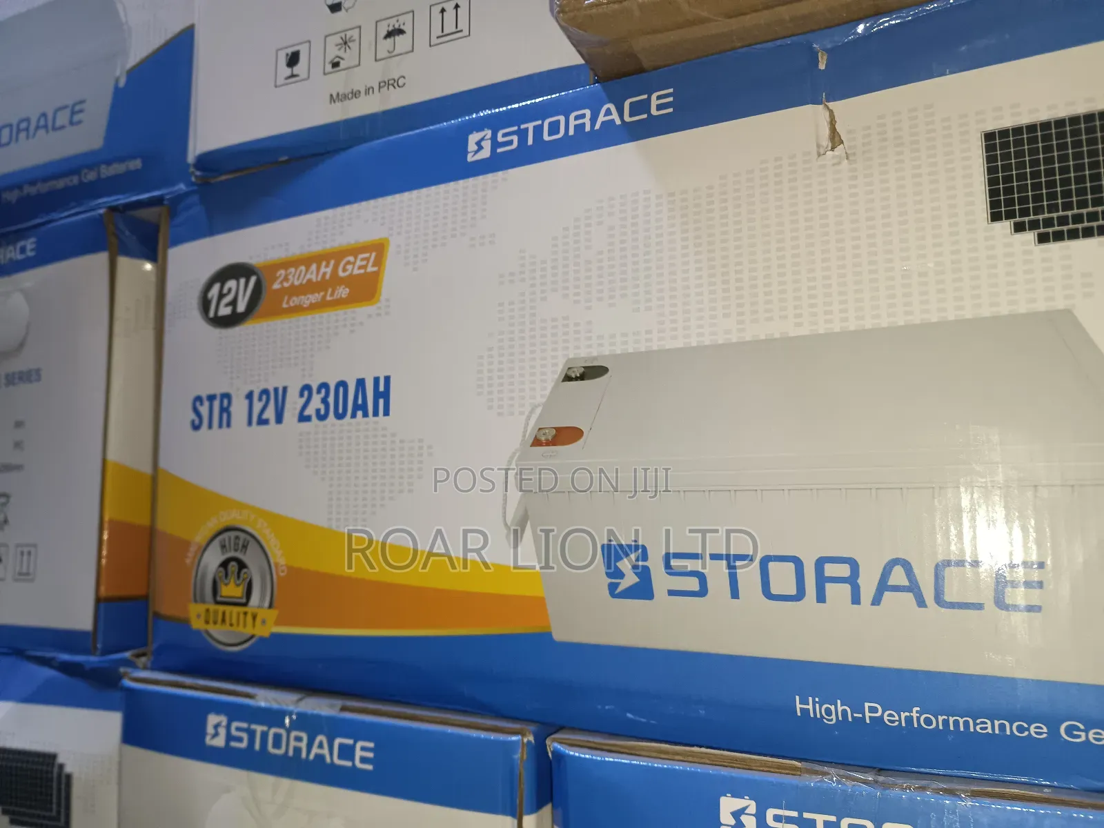 Storace 230ah Gel Battery