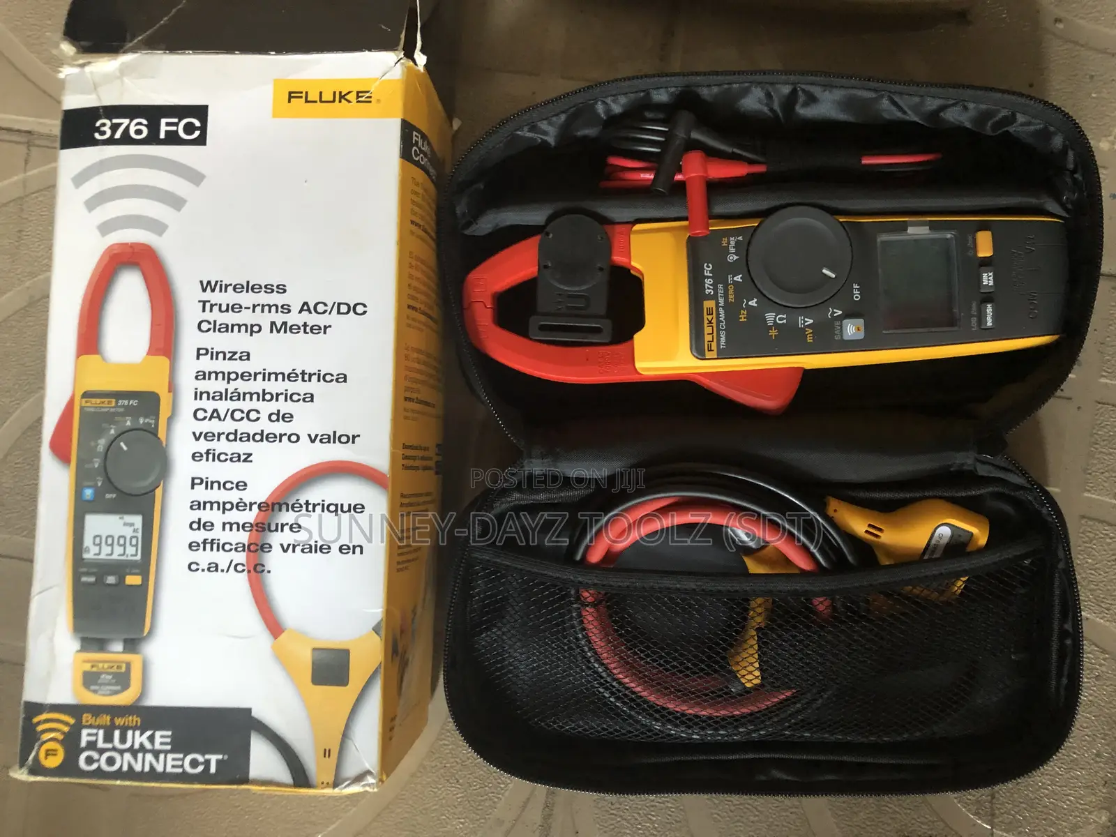 Fluke Wireless True-RMS Ac/Dc Clamp Meter