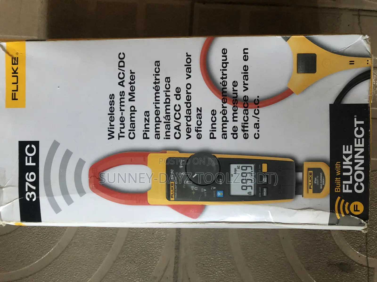 Fluke Wireless True-RMS Ac/Dc Clamp Meter