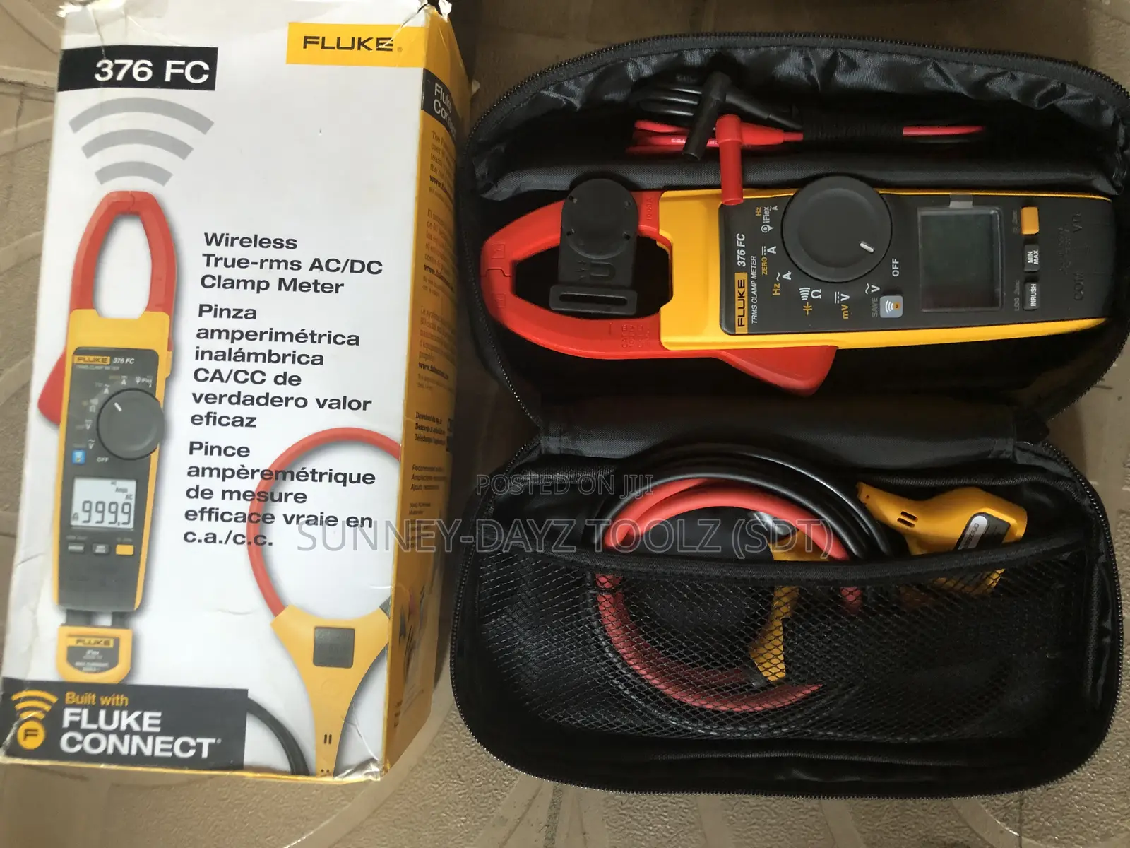 Fluke Wireless True-RMS Ac/Dc Clamp Meter