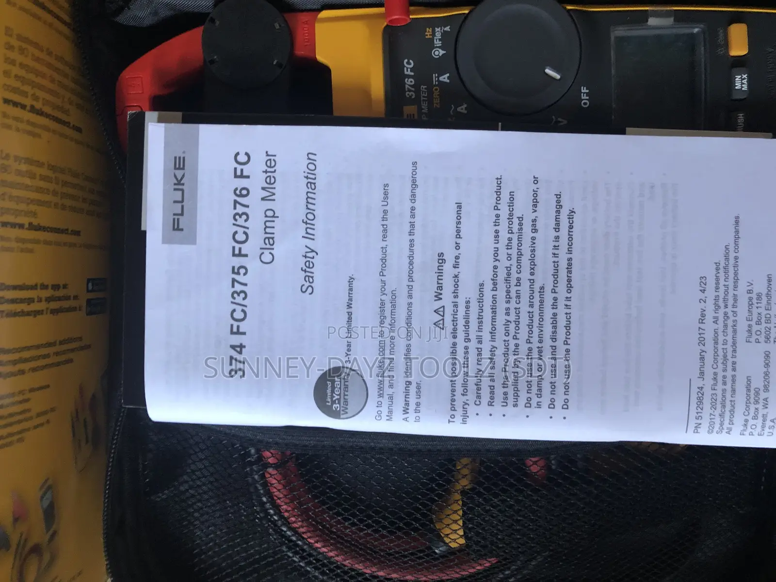 Fluke Wireless True-RMS Ac/Dc Clamp Meter