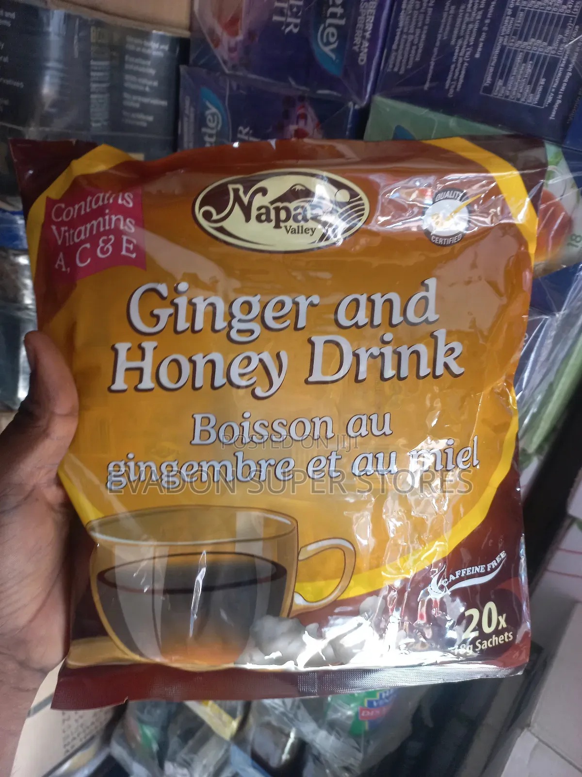 Napa Valley Ginger and Honey Drink ( Sachet )