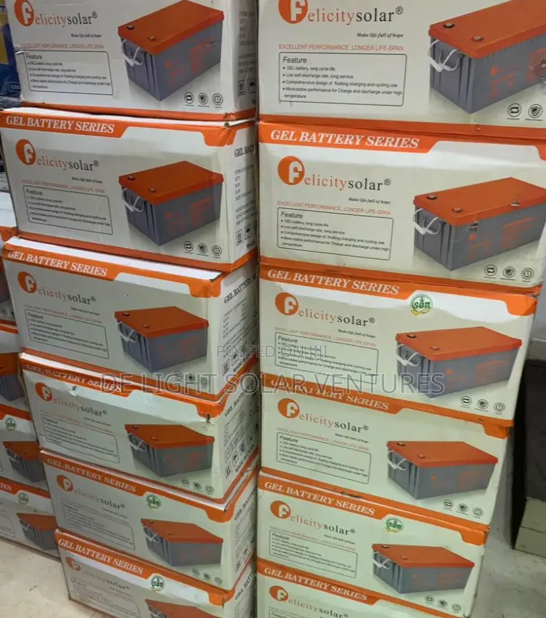 Felicty Dry Cell Battery 200ah 12v Available