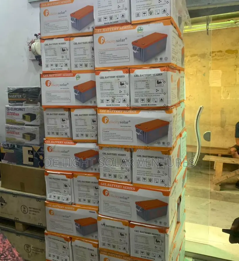 Felicty Dry Cell Battery 200ah 12v Available