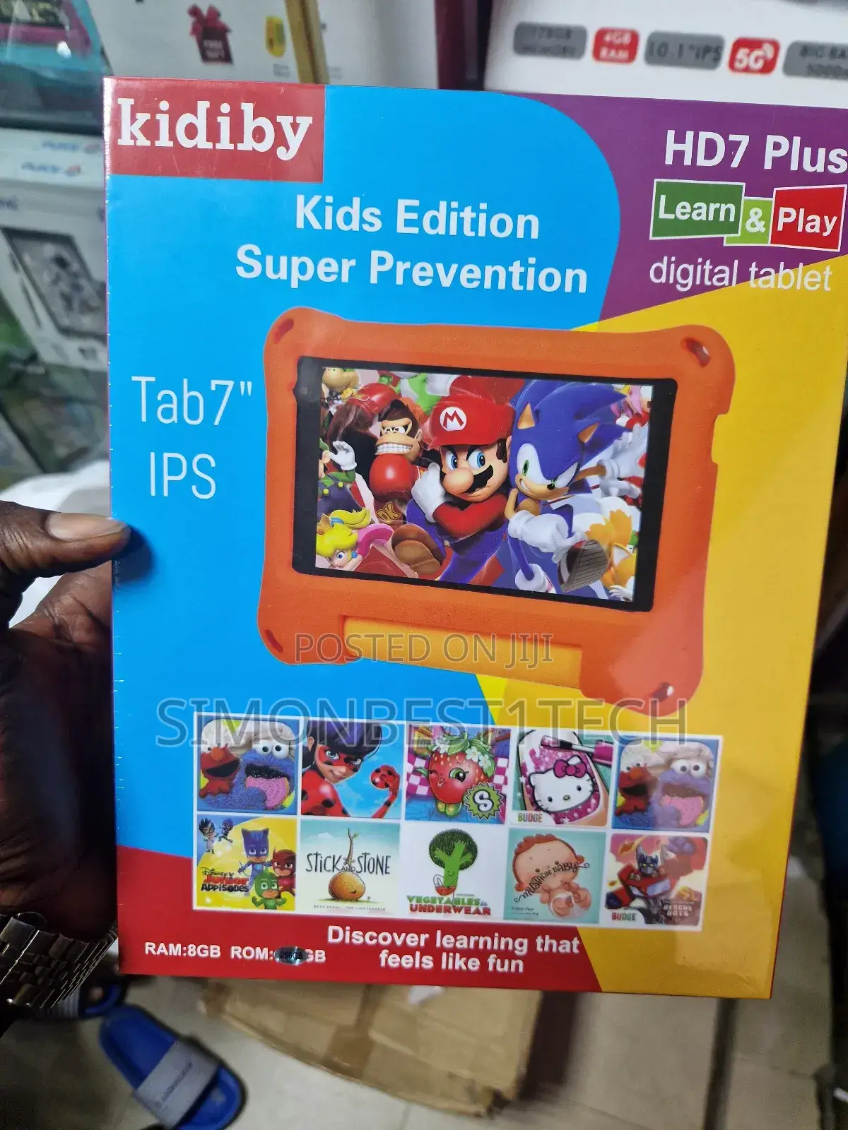 Kidibyhd7+ 8gb 256gb 7 Inches