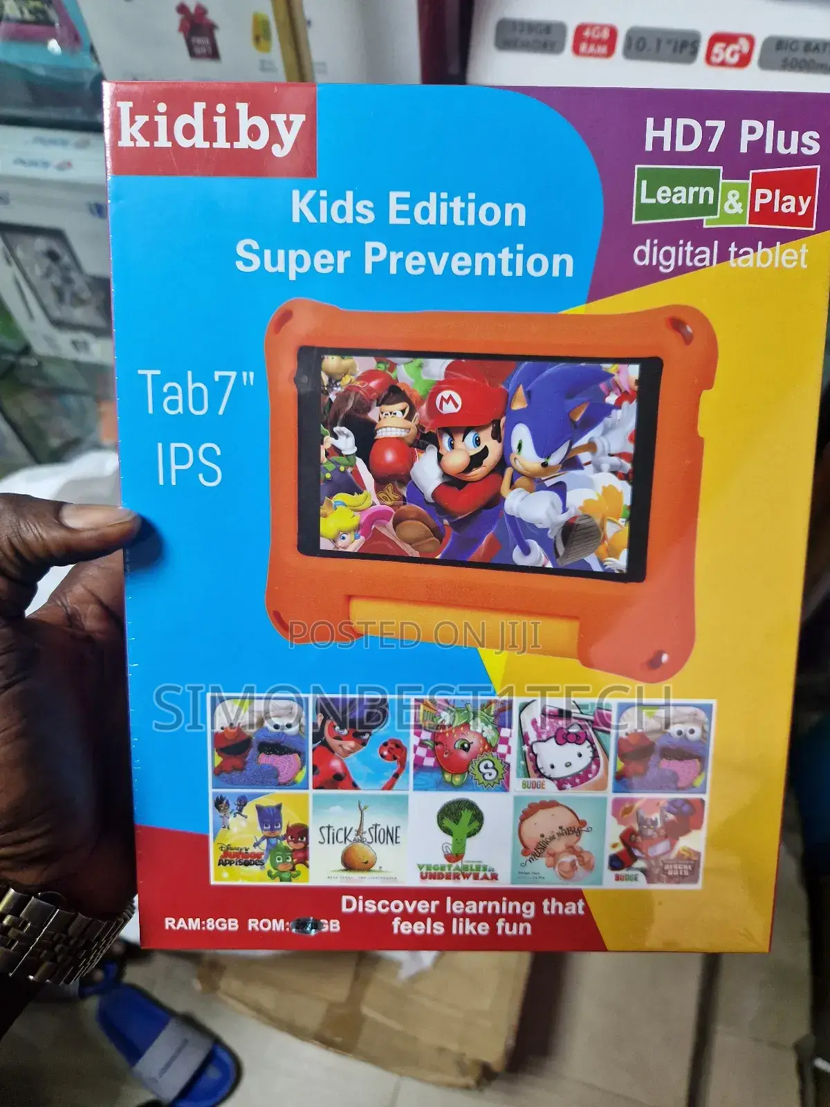 Kidibyhd7+ 8gb 256gb 7 Inches
