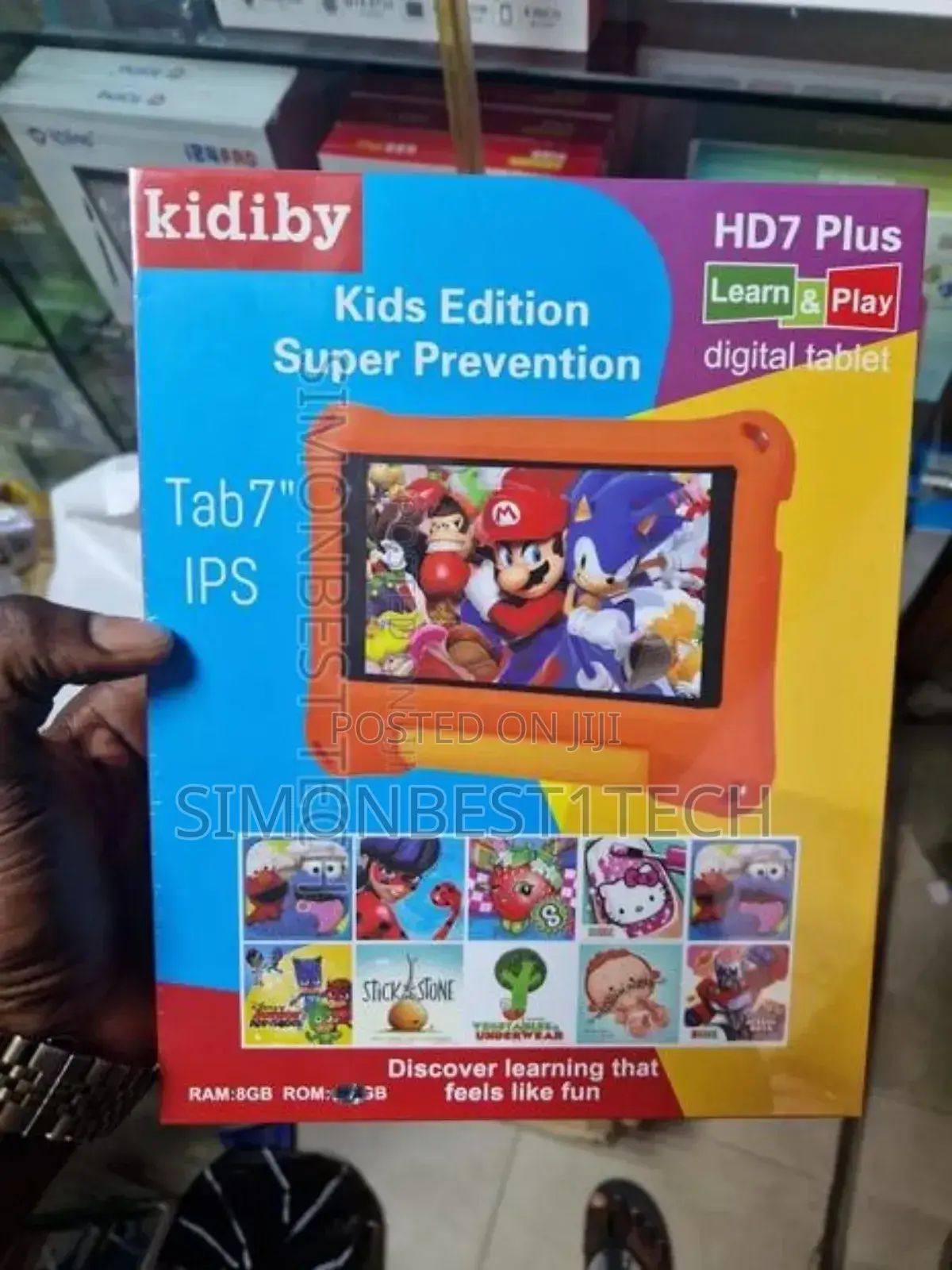 Kidibyhd7+ 8gb 256gb 7 Inches