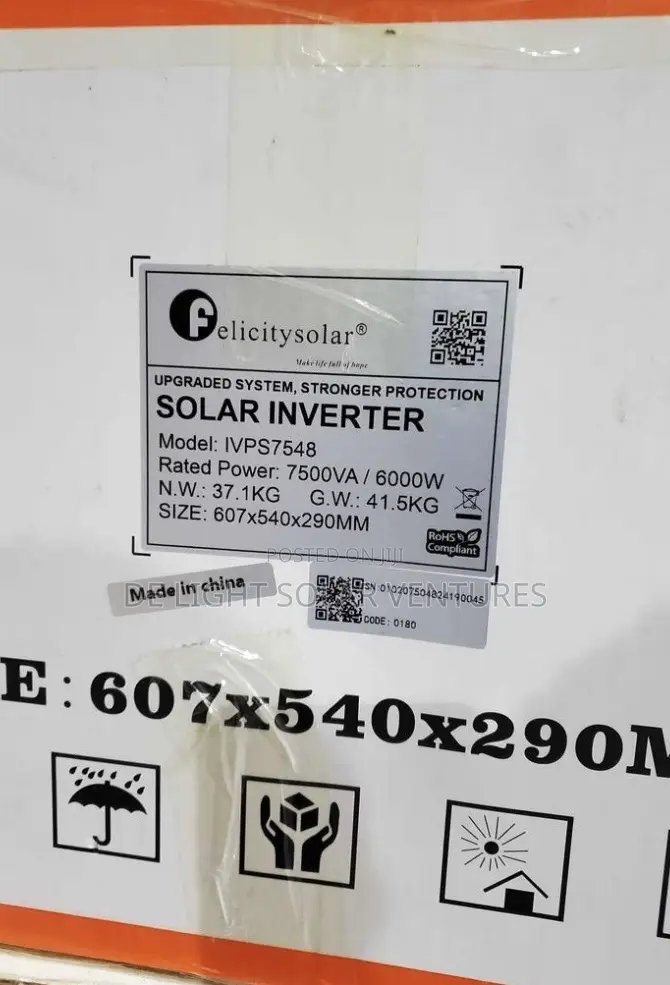 7.5kva 48V Ivps Felicity Solar Pure Sine Wave Inverter