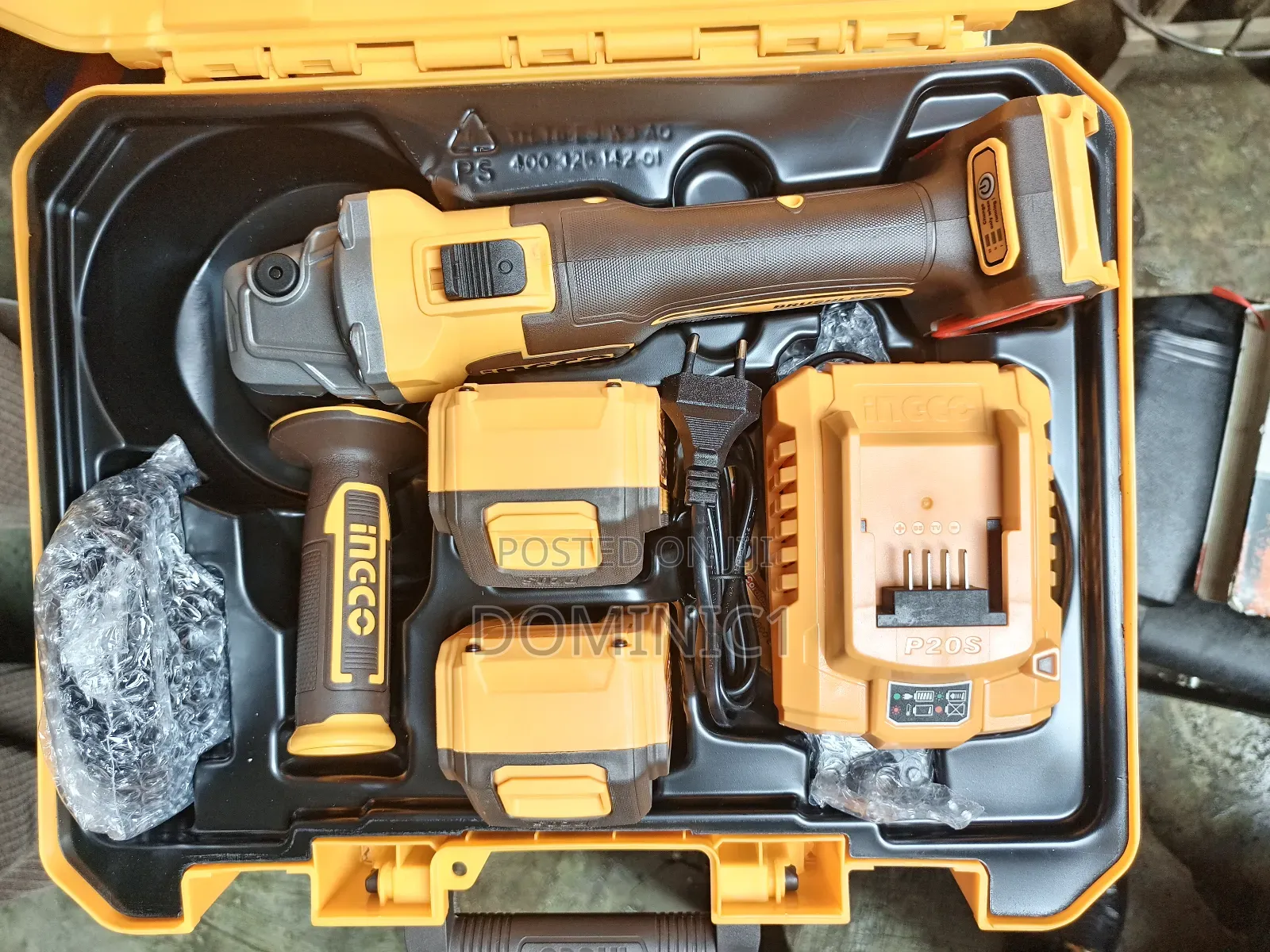 Ingco Cordless Cutting Machine 20v