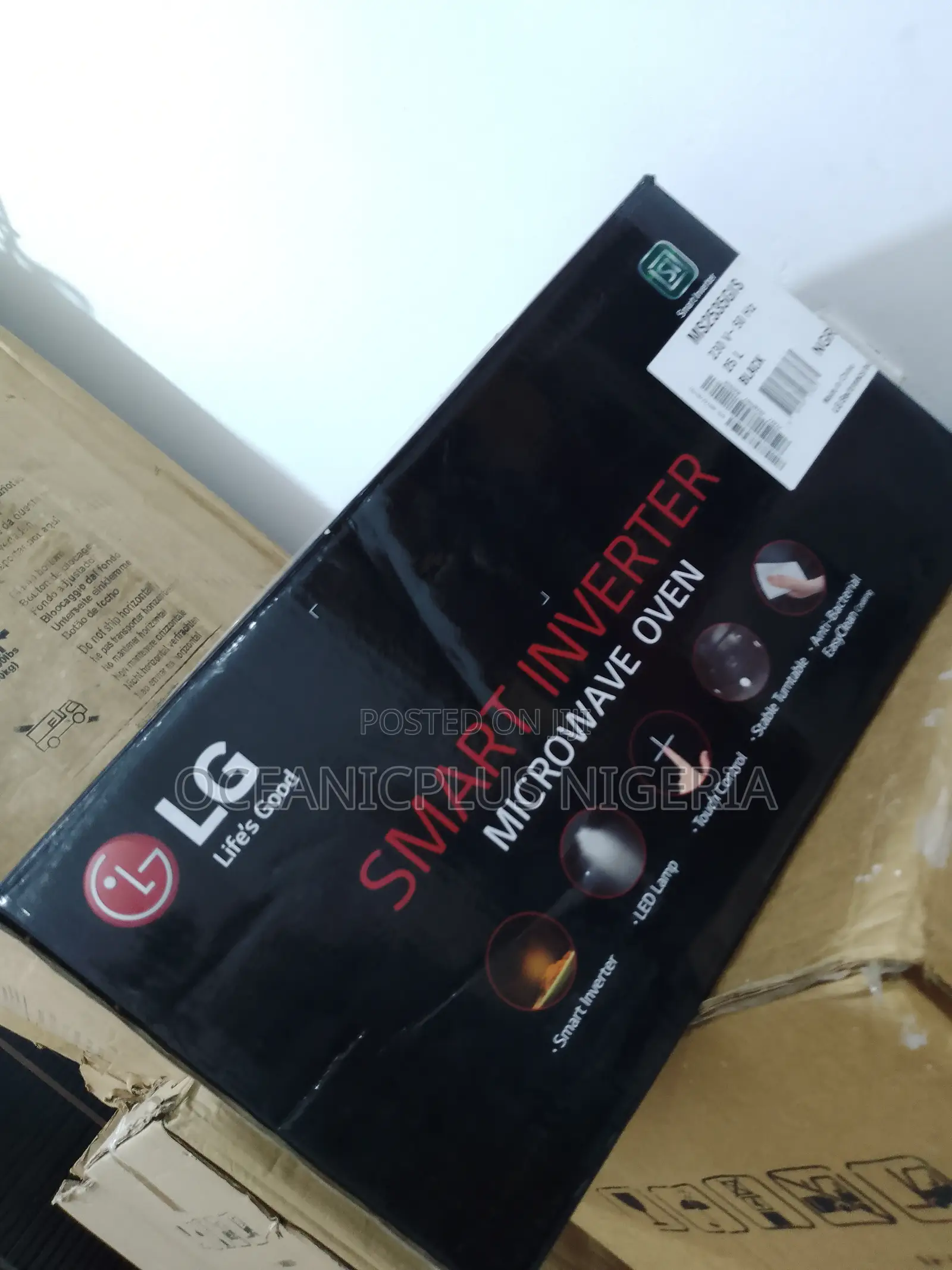 Fast Heating 25L LG Microwave Inverter Smart