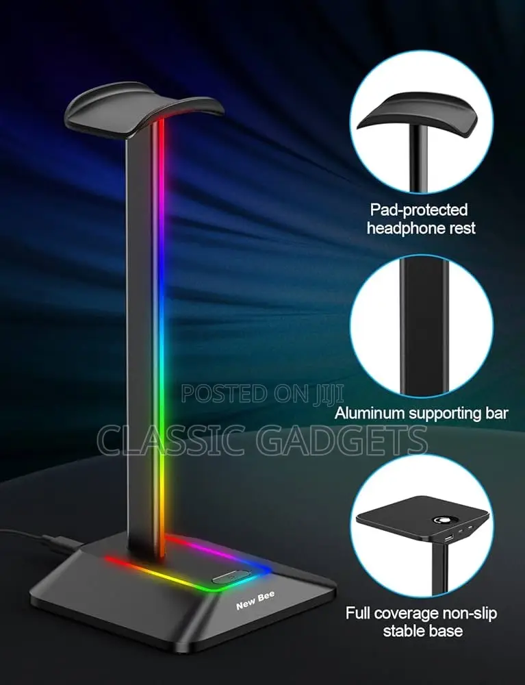 Z8 New Bee RGB Headphone Stand