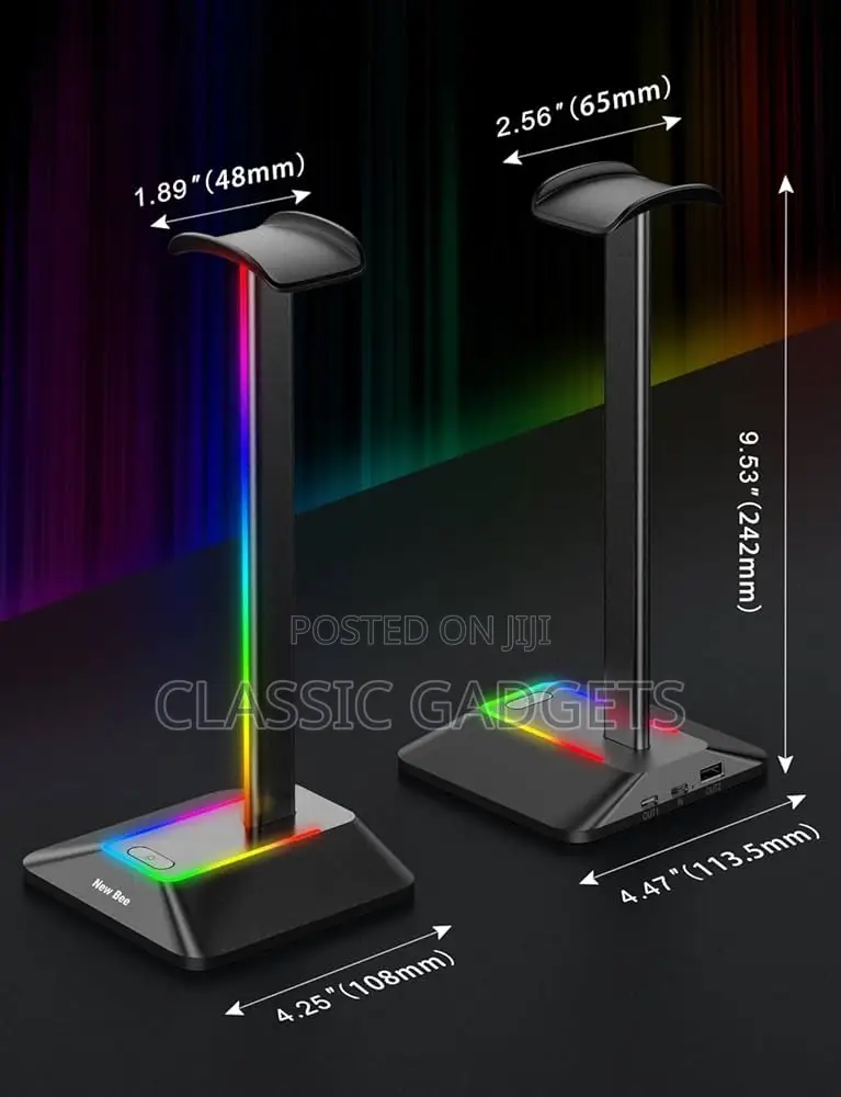 Z8 New Bee RGB Headphone Stand