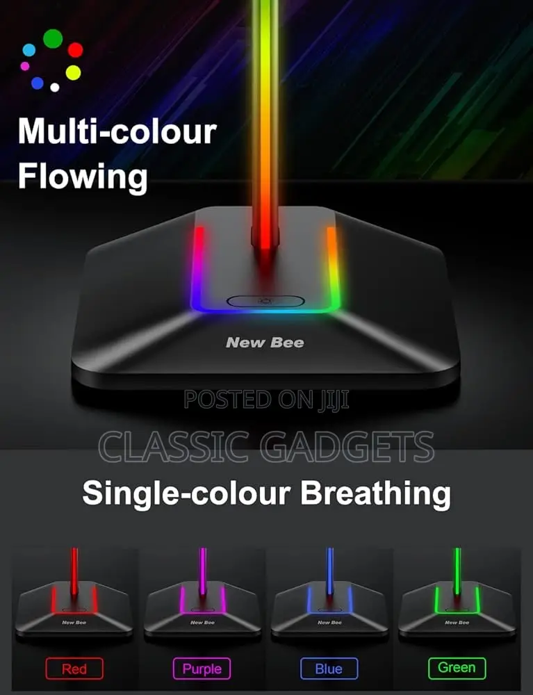 Z8 New Bee RGB Headphone Stand
