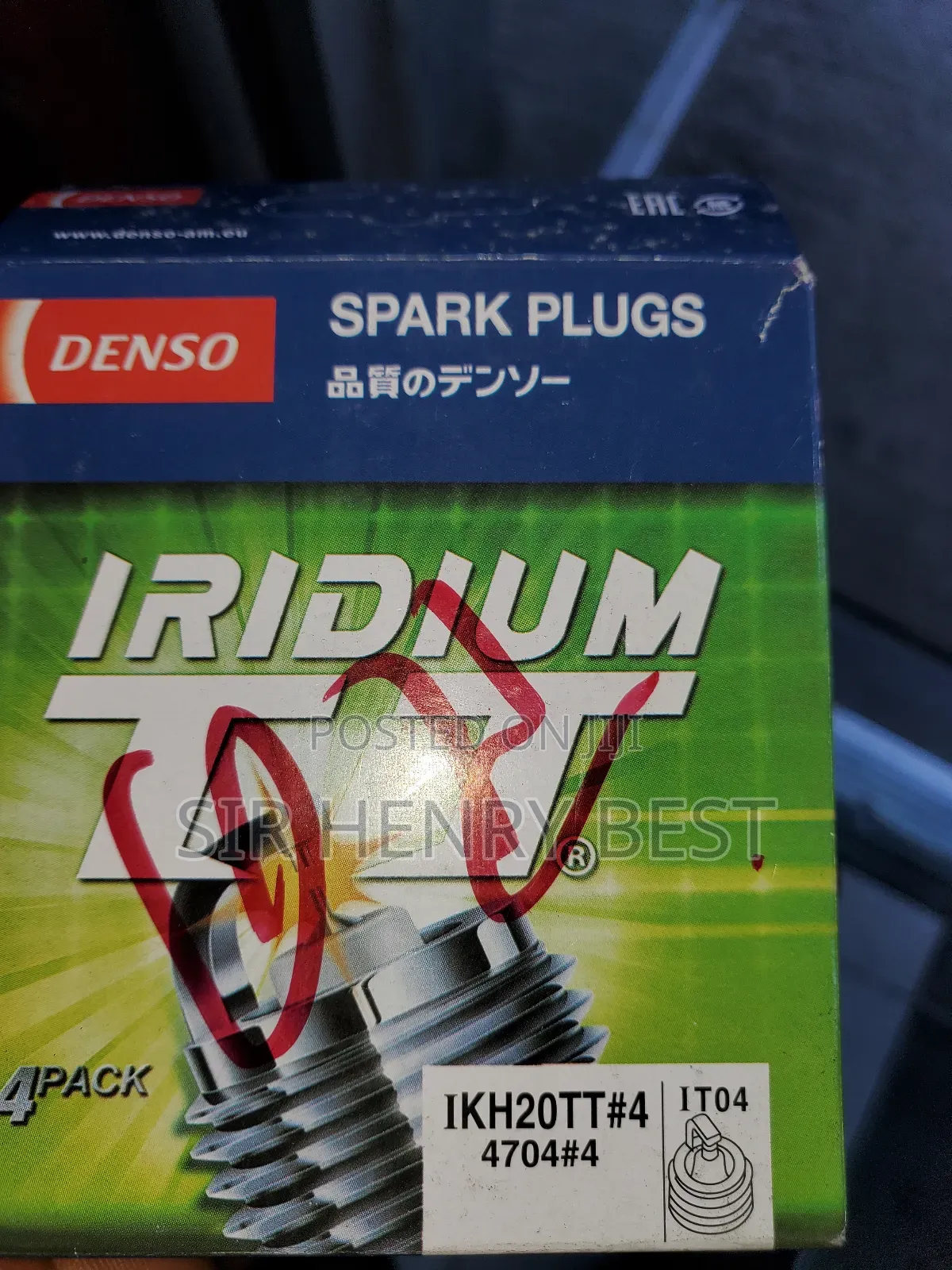 4pcs 1kh20tt .4704 .Double Iridium Spark Plugs