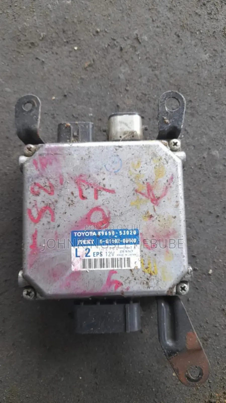 Toyota Is250 and Gs350 Steering Brainbox Control