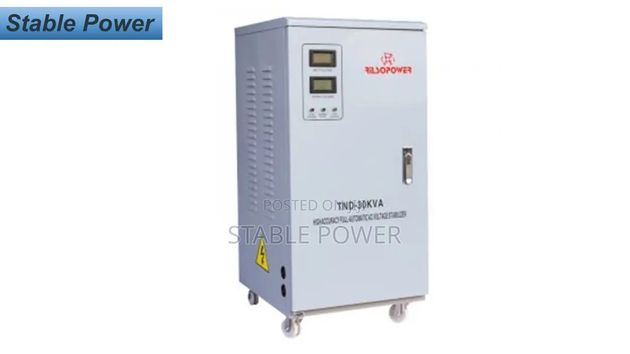 RILSOPOWER 30-Kva Servo Stabilizer 90v-260v