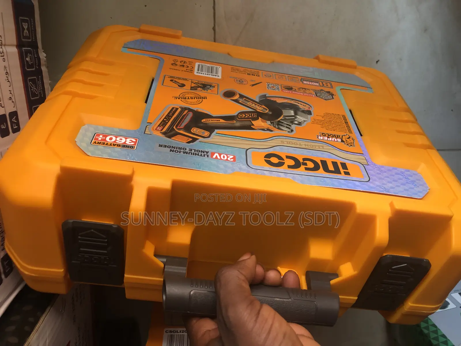 Cordless Angle Grinder
