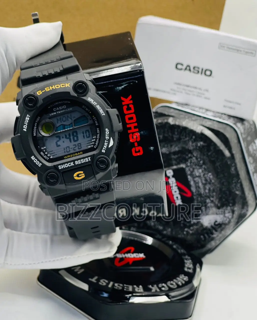 Origiinal Casio Digital Black Rubber Watch Is Available Now