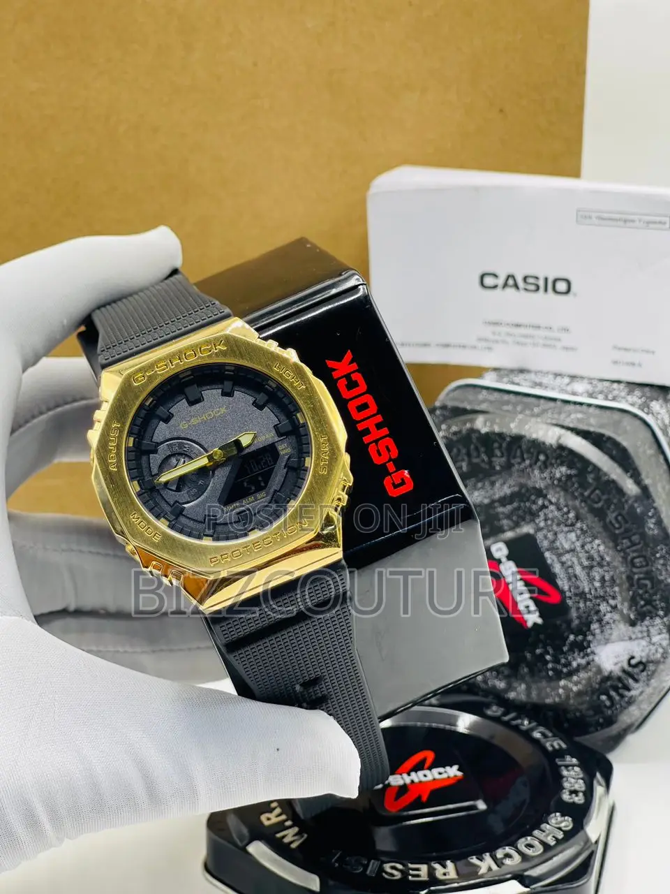 Original Casio Black Rubber Watch Is Available in Store Now