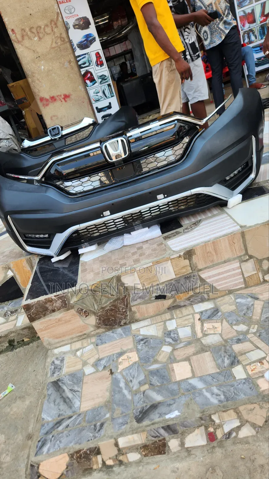 Complete Front Bumper Honda CRV 2024 Model