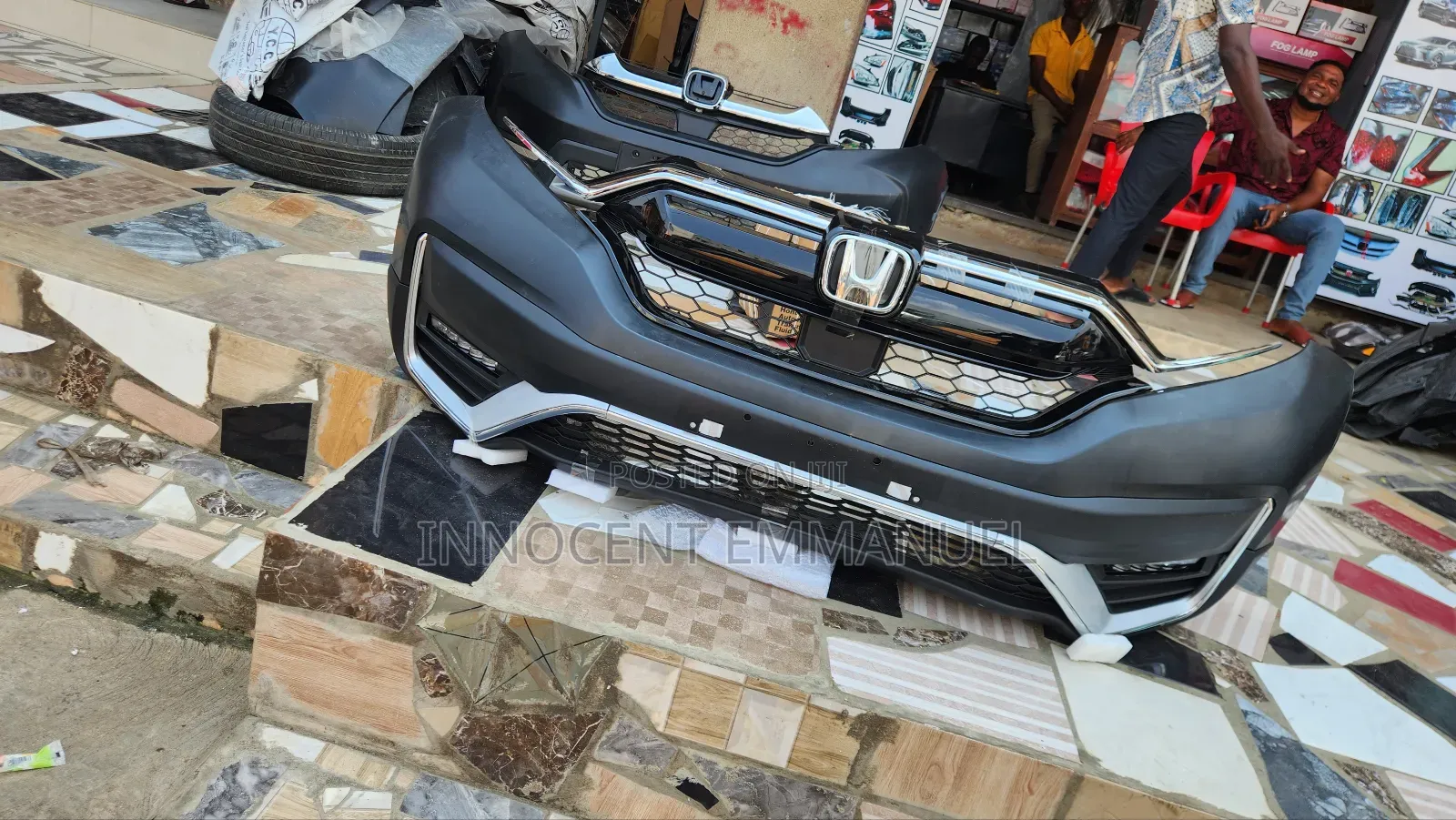 Complete Front Bumper Honda CRV 2024 Model