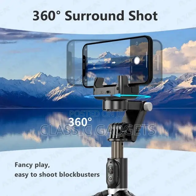 Q18 Desktop Gimbal Stabilizer With Smart Tracking Mode