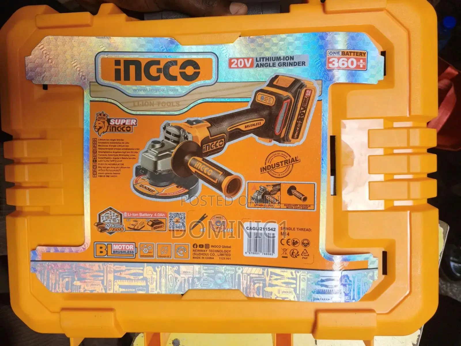 Ingco Cordless Cutting Machine 20v