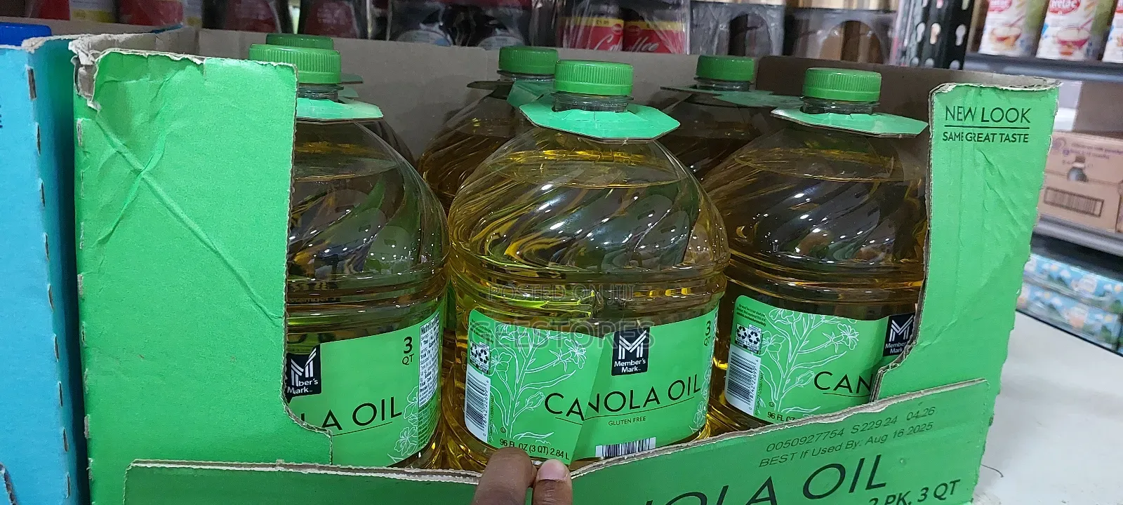 Member's Mark Canola Oil By6