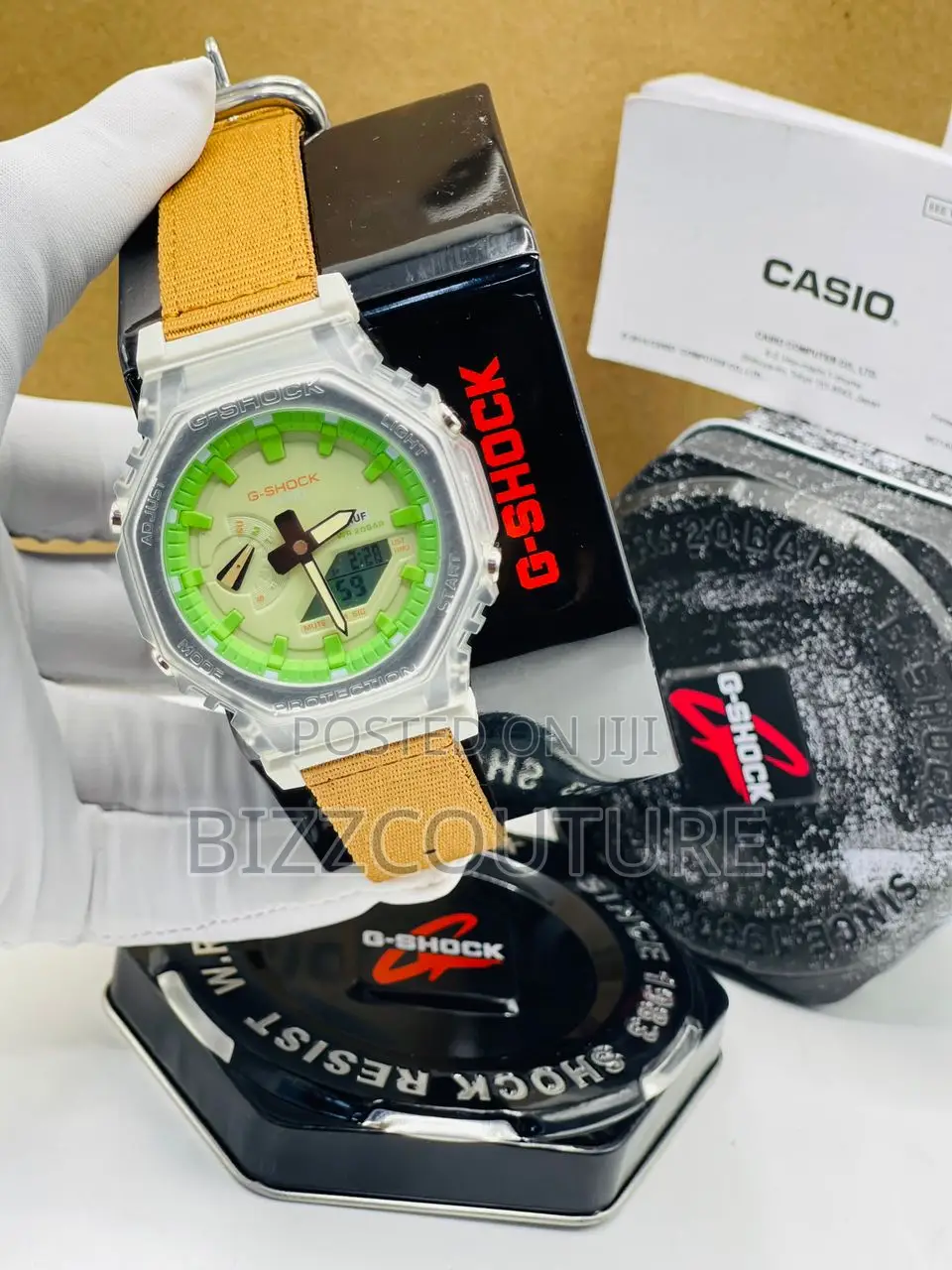 Original Casio Yellow Rubber Watch Is Available in Store Now