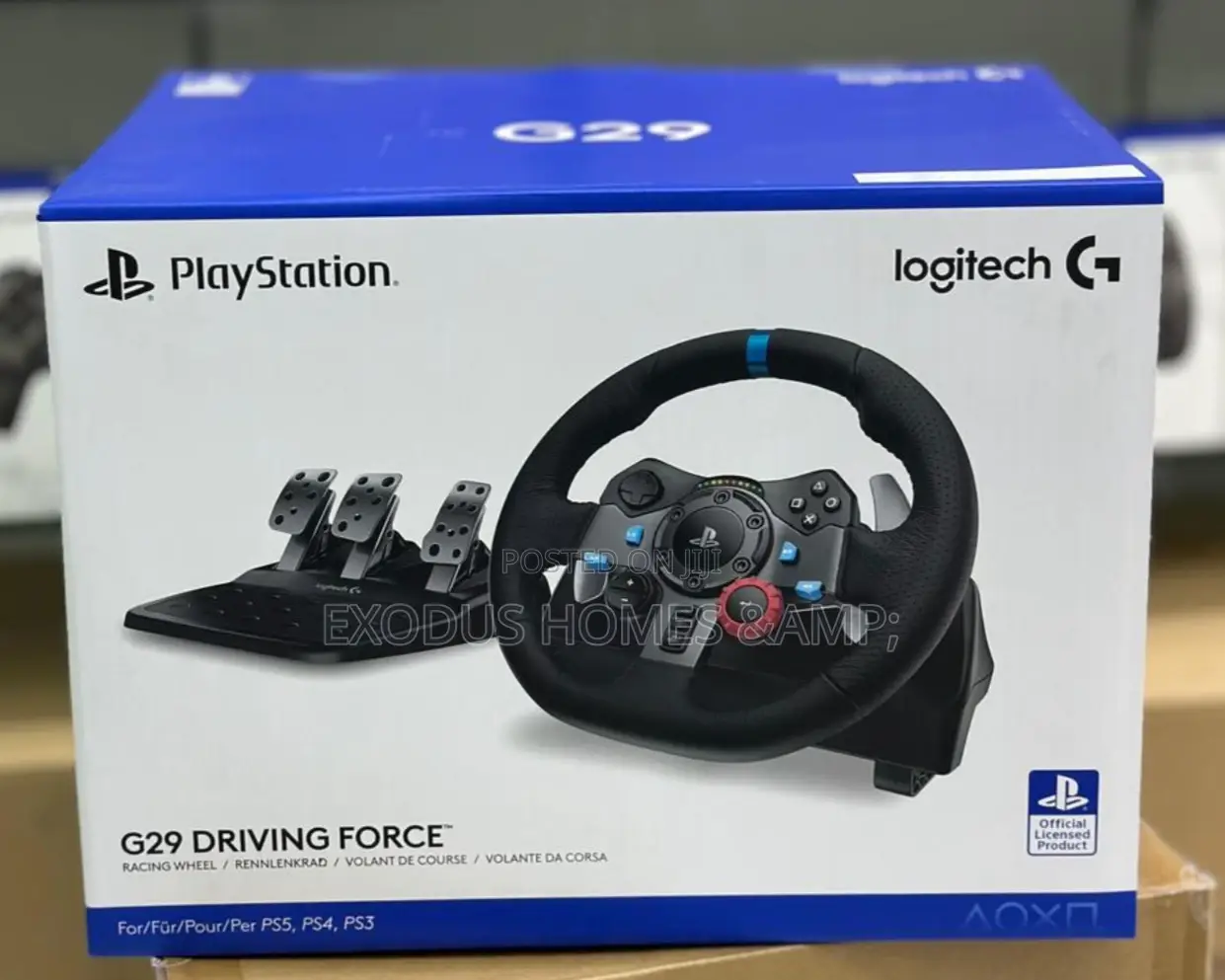 Logitech G29 Driving Force Racing Wheel With Pedals