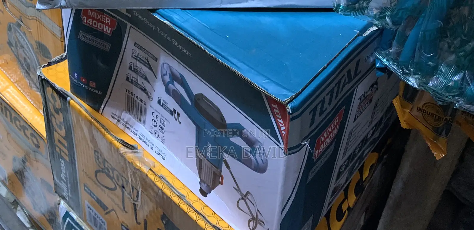 TOTAL Electric Hand Mixer Paint 1400watts
