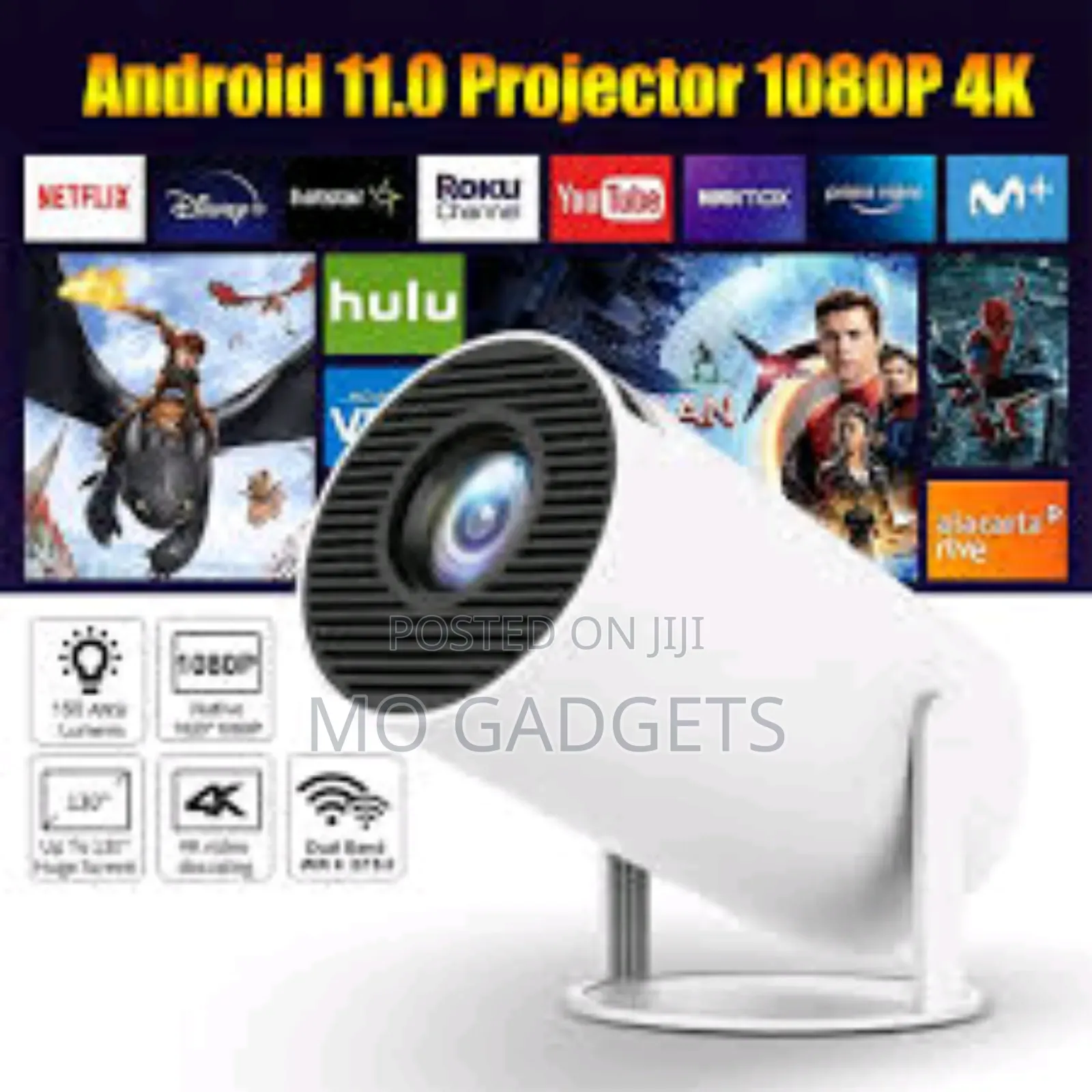 Led Source Multimedia Y300 Projector 1080p