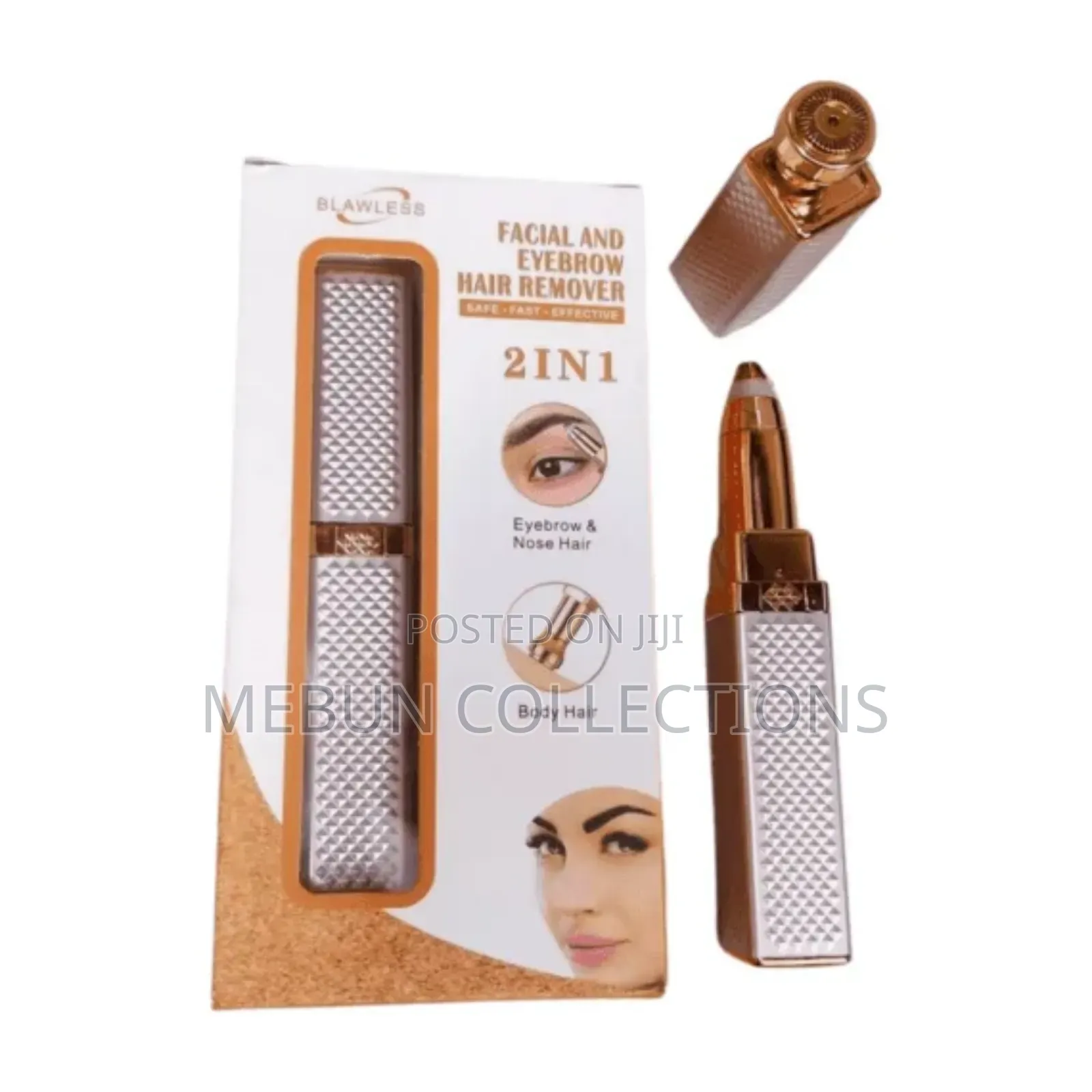 2in1 Facial and Eyebrow Hair Remover