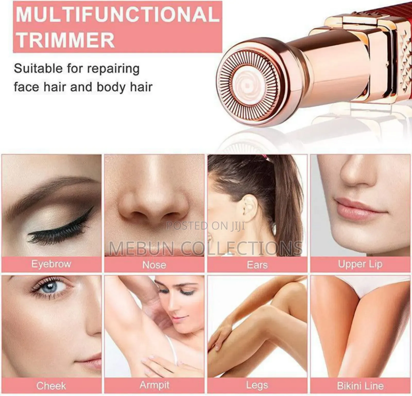 2in1 Facial and Eyebrow Hair Remover