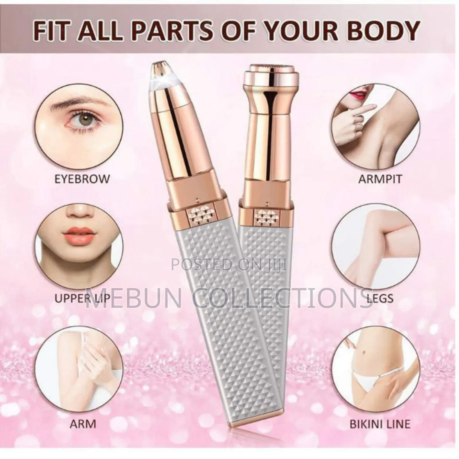 2in1 Facial and Eyebrow Hair Remover