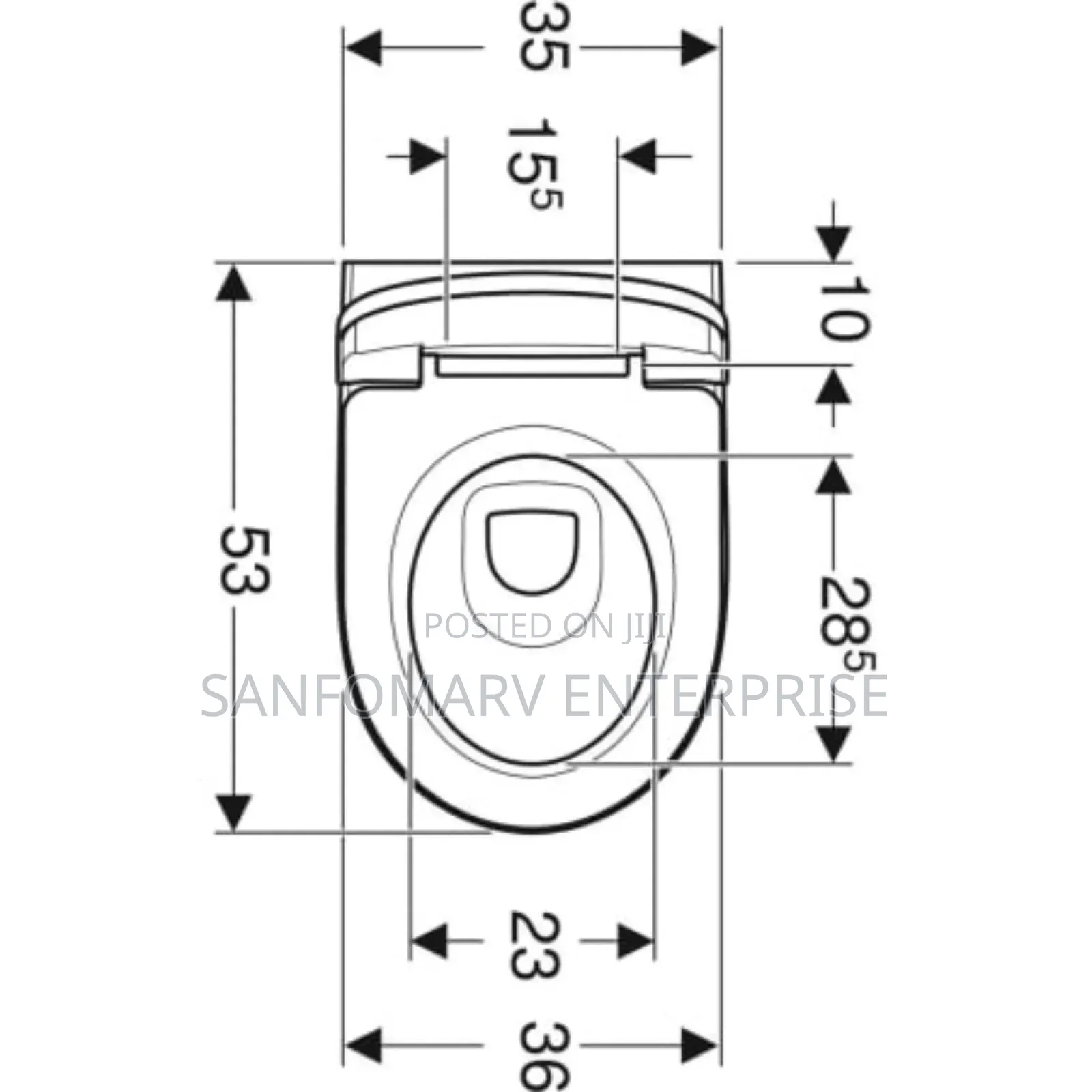 Geberit Senova Wall Hung Wc
