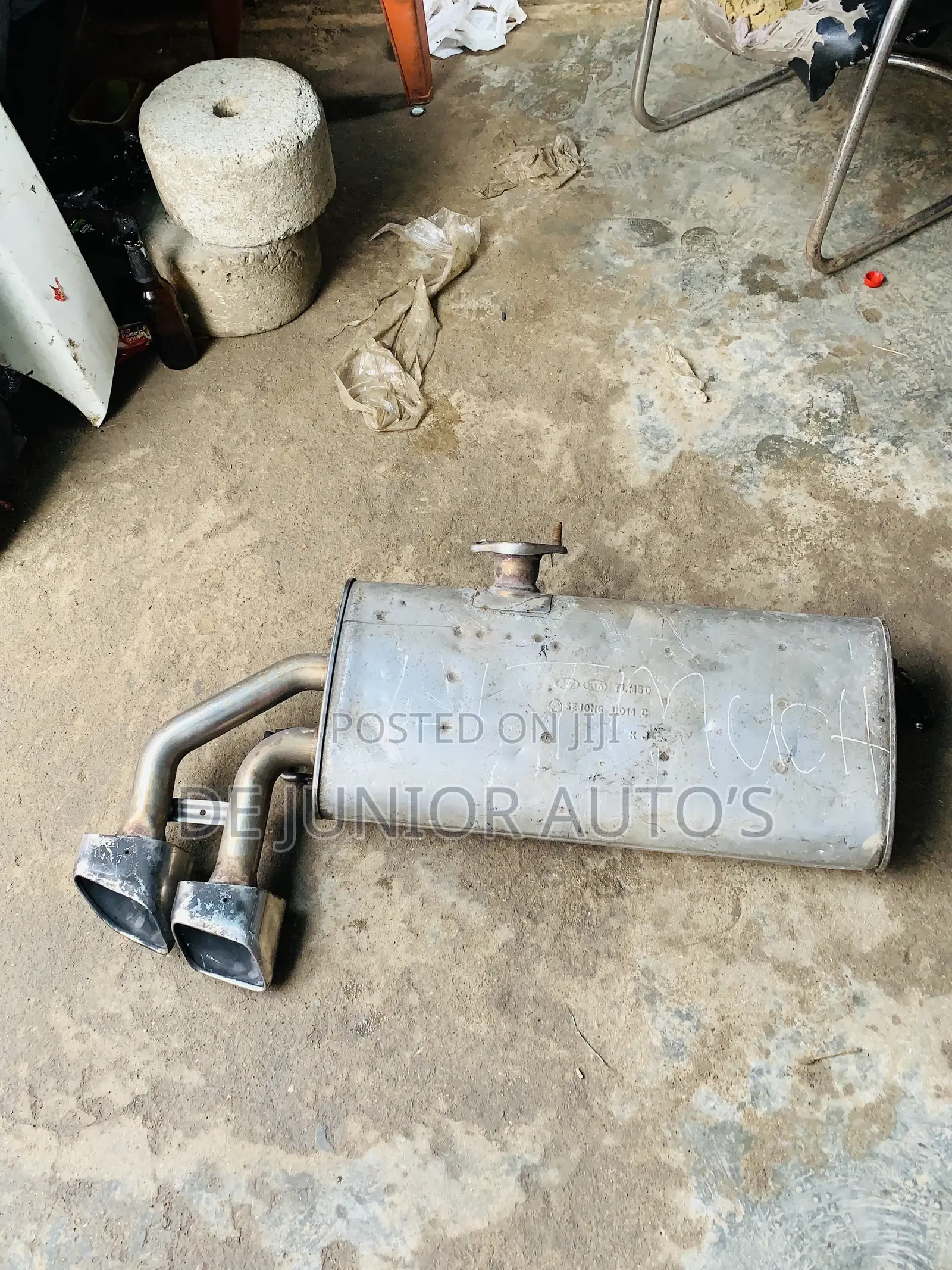 Exhaust Silencer Muffler Back Pot Fot Hyundai Tucson 2016-18